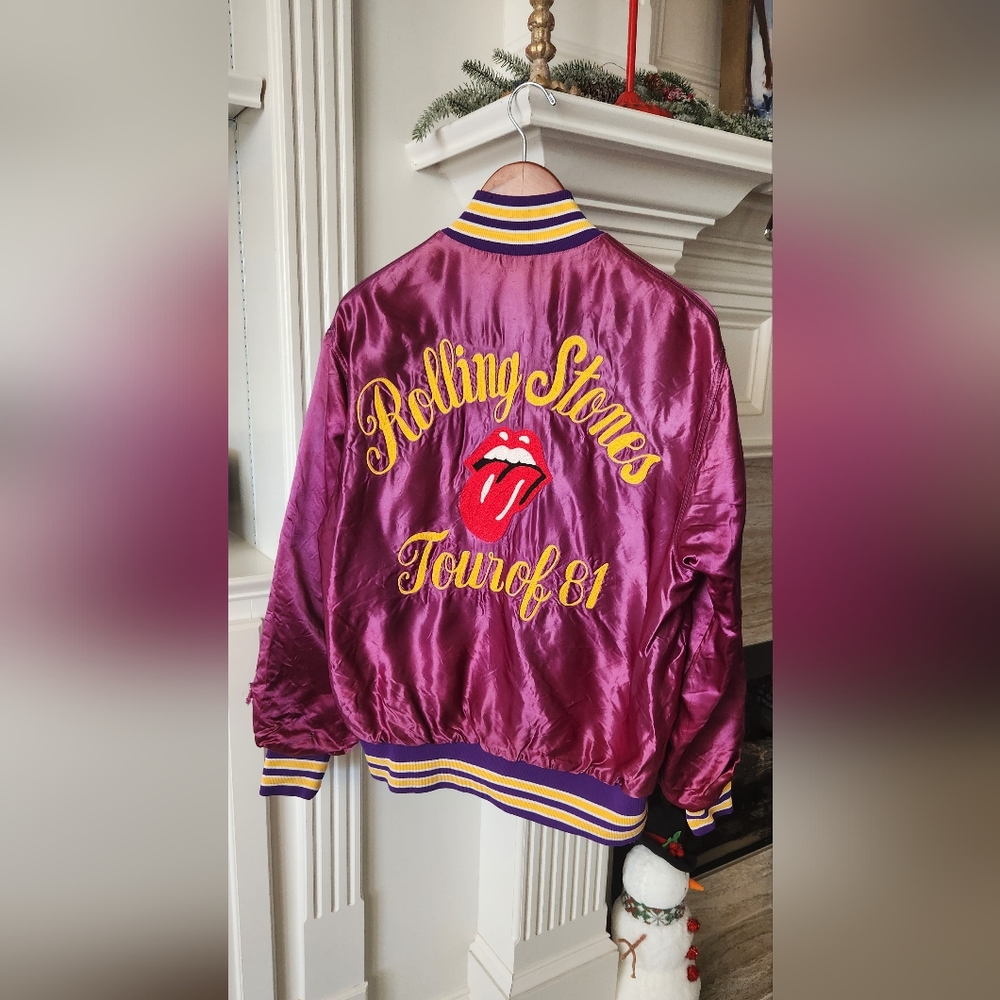 Vintage Rolling Stones 1981 Tour jacket